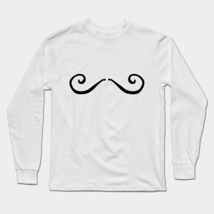 Moustache Long Sleeve T-Shirt